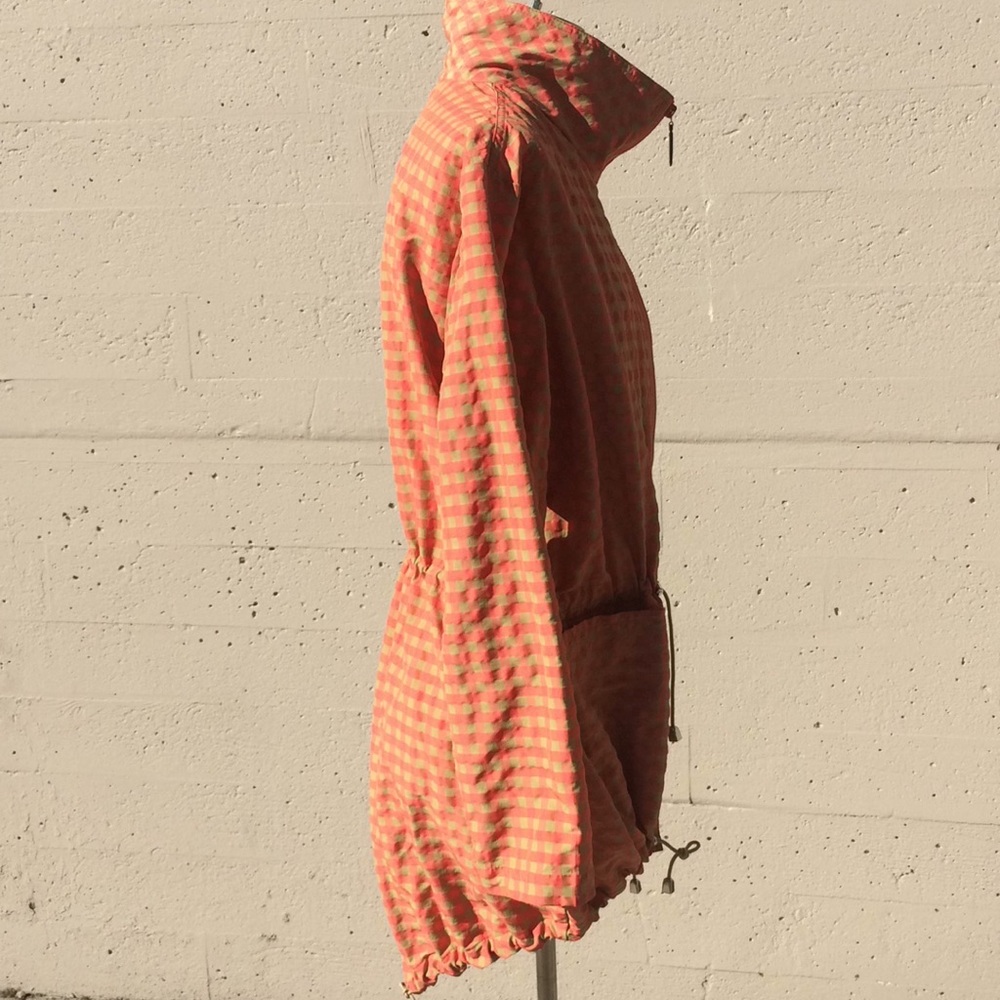 Mycra Pac One Checkered Gingham Drawstring Jacket - Picture 6 of 12